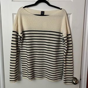 Gap Boatneck Striped Sweater
